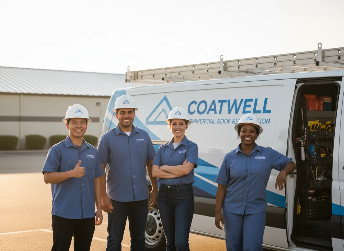 Commercial roof coating company in Rothville, MO